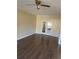 Living room featuring hardwood floors and a set of double doors at 12264 Crestwood Ct, Fayetteville, GA 30215
