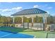 A view of community tennis courts with covered seating area at 866 Lakemont Dr, Canton, GA 30114