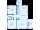 Detailed floor plan showing the layout of the first floor, including the kitchen, bedrooms, and office at 1472 North Nw Ave, Atlanta, GA 30318