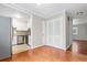 Spacious dining area adjacent to kitchen with hardwood floors and access to the hallway at 2412 Peachwood Circle Northeast Ne Cir # 3, Atlanta, GA 30345