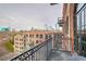 Balcony overlooking the city and surrounding neighborhood at 3235 Roswell Ne Rd # 919, Atlanta, GA 30305