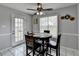 Breakfast nook with a ceiling fan, a window, and seating at 312 Jodeco Station E Cir, Stockbridge, GA 30281