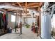 Exposed basement with mechanical equipment and a concrete floor at 1255 North Nw Ave, Atlanta, GA 30318