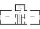Second floor plan featuring two bedrooms, a bathroom, hallway and staircase at 4893 Hairston Pl, Stone Mountain, GA 30088
