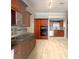 Kitchen featuring granite countertops and modern stainless steel appliances at 4893 Hairston Pl, Stone Mountain, GA 30088