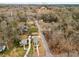 An aerial view of a neighborhood showcasing lush trees and well-maintained homes with sidewalks at 2261 Venetian Dr, Atlanta, GA 30311