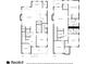 Detailed floor plan showcasing two floors, featuring a living room, kitchen, Gathering room, and multiple bedrooms at 2261 Venetian Dr, Atlanta, GA 30311