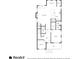 Detailed floor plan showcasing the layout of the home, featuring a spacious living room, kitchen, and multiple bedrooms at 2261 Venetian Dr, Atlanta, GA 30311