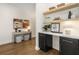 Well-lit office nook with desk space and stylish decor at 2261 Venetian Dr, Atlanta, GA 30311