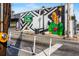 Eye-catching street art on a commercial building, adding character to the neighborhood at 2261 Venetian Dr, Atlanta, GA 30311