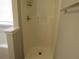 Shower with plastic surround and chrome fixture at 4423 Gladewood Run, Union City, GA 30291