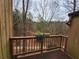 Private balcony with a view of the woods at 5820 Par Four Ct, Lithonia, GA 30038