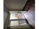 View of the patio with a wood floor and railing at 5820 Par Four Ct, Lithonia, GA 30038