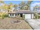 Charming single-story home featuring a well-maintained lawn, attached garage, and inviting front entrance at 2057 Bixler Cir, Decatur, GA 30032