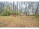 A spacious backyard, partially fenced, perfect for outdoor activities and landscaping projects at 3511 Misty Valley Rd, Decatur, GA 30032