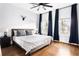 Cozy bedroom with hardwood floors, natural light, and stylish decor at 569 Hope Sw St, Atlanta, GA 30310