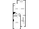First floor layout showing kitchen, living room, dining area, bath, and garage at 815 Taurus Dr, Stockbridge, GA 30281