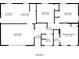 Detailed floor plan showcasing the layout and dimensions of the home's rooms at 3111 Flat Shoals Rd, Decatur, GA 30034