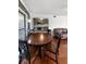Cozy dining area adjacent to a modern kitchen with stainless steel appliances and granite countertops at 3260 Henderson Mill Rd # A, Atlanta, GA 30341