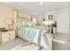 Serene main bedroom featuring soft colors, a plush bed, and a large window for natural illumination at 854 Malvern Blvd, Stone Mountain, GA 30087