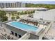 Rooftop pool with lounge chairs and cabanas, with Target and Publix stores nearby at 361 17Th Nw St # 2308, Atlanta, GA 30363