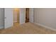 This cozy bedroom features a walk in closet, and a neutral color scheme at 600 Lockerbie Ter, Mcdonough, GA 30252