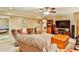 Basement living area with comfortable seating and recreational space at 1137 Maple Creek Rdg, Loganville, GA 30052
