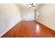 Spacious living room featuring hardwood floors and natural light at 7330 White Flag Trl, Lithia Springs, GA 30122