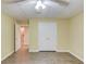 Bedroom with a large closet and laminate wood floors at 868 Clarion Way, Lawrenceville, GA 30044