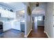 Modern kitchen with white cabinets and sleek appliances at 3831 Austin Park Ln, Decatur, GA 30032