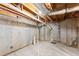 Unfinished basement space with exposed ceiling at 4391 Chatuge Dr, Buford, GA 30519