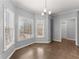 Breakfast nook with great natural light from windows, adjacent to kitchen area at 4391 Chatuge Dr, Buford, GA 30519