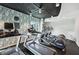 Fully-equipped gym featuring treadmills and other fitness machines at 860 Peachtree Ne St # 1008, Atlanta, GA 30308