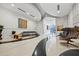 Elegant lobby area with modern decor, stylish seating, and polished flooring at 860 Peachtree Ne St # 1008, Atlanta, GA 30308