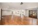 Bright open living room with hardwood floors and large windows at 185 Nickajack Se Rd, Mableton, GA 30126