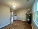 Spacious laundry room with ample room for storage, a washing machine, and a water heater at 185 Nickajack Se Rd, Mableton, GA 30126
