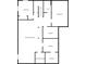 Basement floor plan includes a bedroom, bath, workshop, recreation room, and storage at 1865 Berkeley Mews Ne, Atlanta, GA 30329