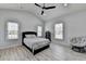 Large main bedroom with vaulted ceilings, hardwood floors and lots of light at 2860 Chardonnay Ln, Cumming, GA 30041