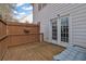 Cozy outdoor back deck perfect for relaxing and enjoying the outdoors at 4002 Forest Grove Nw Pass, Acworth, GA 30101
