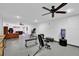 Finished basement featuring gym equipment and ample space for activities and recreation at 4002 Forest Grove Nw Pass, Acworth, GA 30101