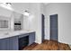 Bathroom featuring double sinks, spacious vanity, and modern finishes, creating a comfortable and stylish space at 4002 Forest Grove Nw Pass, Acworth, GA 30101
