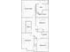 Second floor plan includes four bedrooms, two baths, laundry room, and walk-in closet at 2458 Cotton Ln, Douglasville, GA 30135