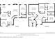 Detailed floor plan of the first and second levels, showing room dimensions and layout of the house at 480 Glenns Farm Way, Grayson, GA 30017