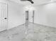 Clean bedroom with modern flooring and paint, as well as ample closet space and natural light at 136 Victor Nw Cir, Atlanta, GA 30314