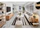 Bright living room featuring modern furnishings, sleek floors, and plenty of natural light at 136 Victor Nw Cir, Atlanta, GA 30314