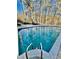 Sparkling pool with patio and mature trees at 3499 Lake Mill Rd, Buford, GA 30519