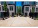 View down pathway between townhomes with black mailboxes on either side at 388 Pratt Se Dr # 2134, Atlanta, GA 30315