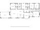 Detailed floor plan showcasing layout with bedrooms, baths, kitchen, living, dining, and screened porch at 2508 Brookwood Ne Dr, Atlanta, GA 30305