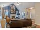 Inviting living room with high ceilings, a fireplace, and ample natural light at 4479 Caleb Xing, Powder Springs, GA 30127