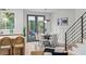 Cozy dining area featuring a stylish table and chairs, with easy access to the backyard at 1788 Piper Se Cir, Atlanta, GA 30316